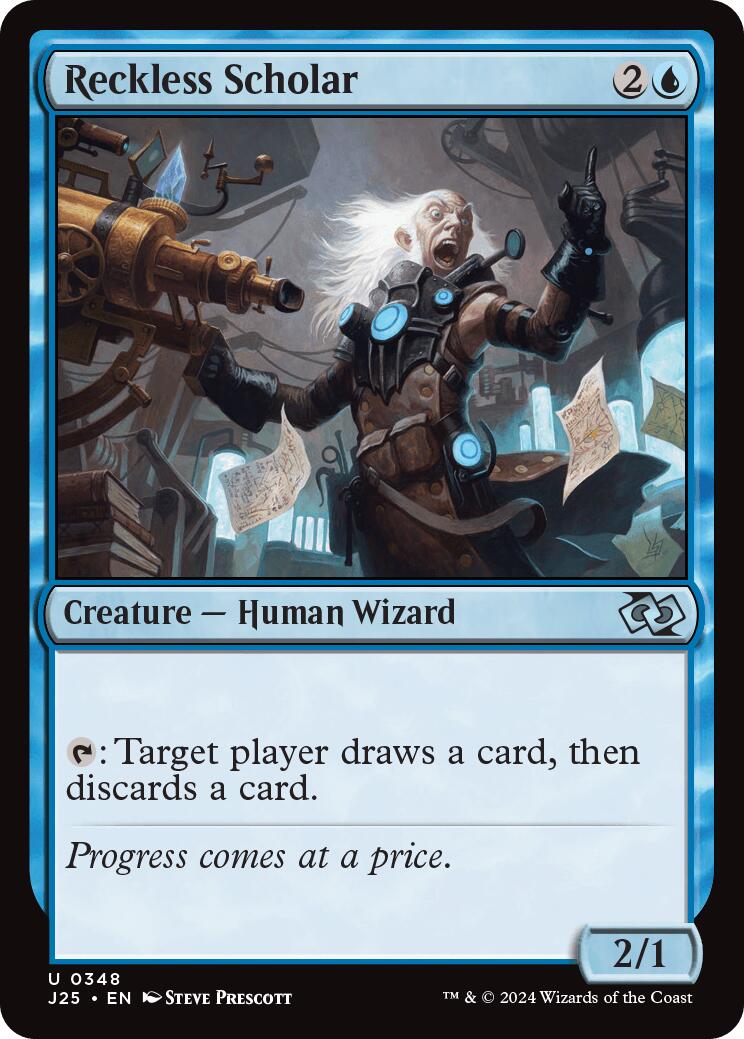 Reckless Scholar [Foundations Jumpstart] | Galaxy Games LLC