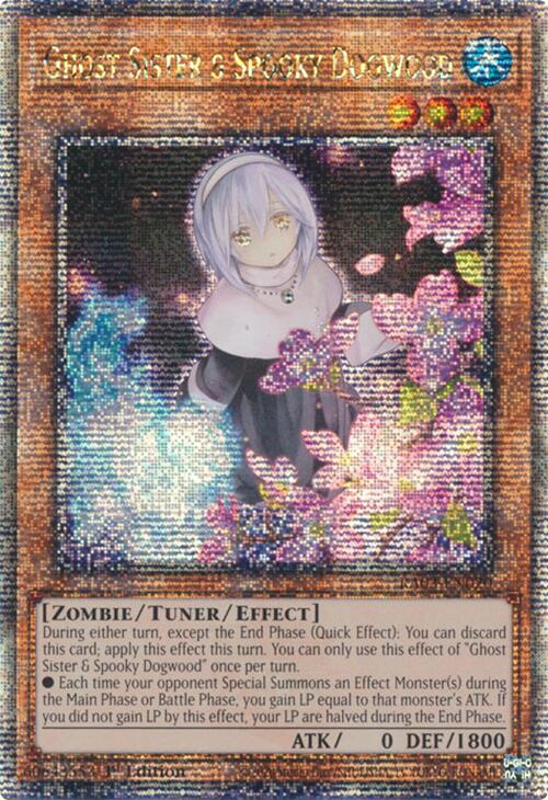 Ghost Sister & Spooky Dogwood (Alternate Art) (Quarter Century Secret Rare) [RA03-EN020] Quarter Century Secret Rare | Galaxy Games LLC