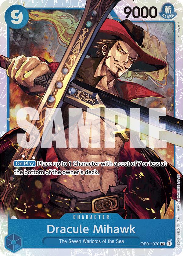 Dracule Mihawk (OP01-070) (Reprint) [Premium Booster -The Best-] | Galaxy Games LLC