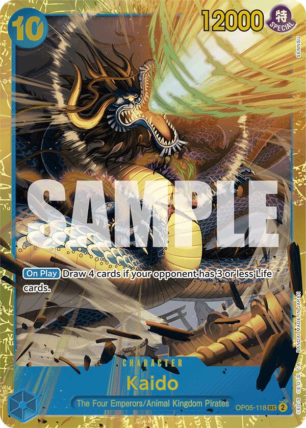 Kaido (OP05-118) (Reprint) [Premium Booster -The Best-] | Galaxy Games LLC