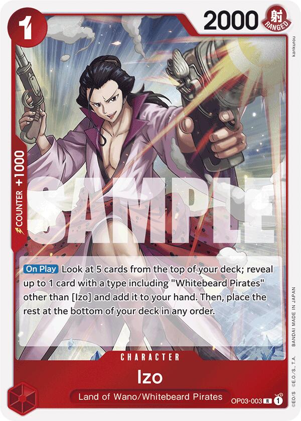 Izo (OP03-003) (Reprint) [Premium Booster -The Best-] | Galaxy Games LLC
