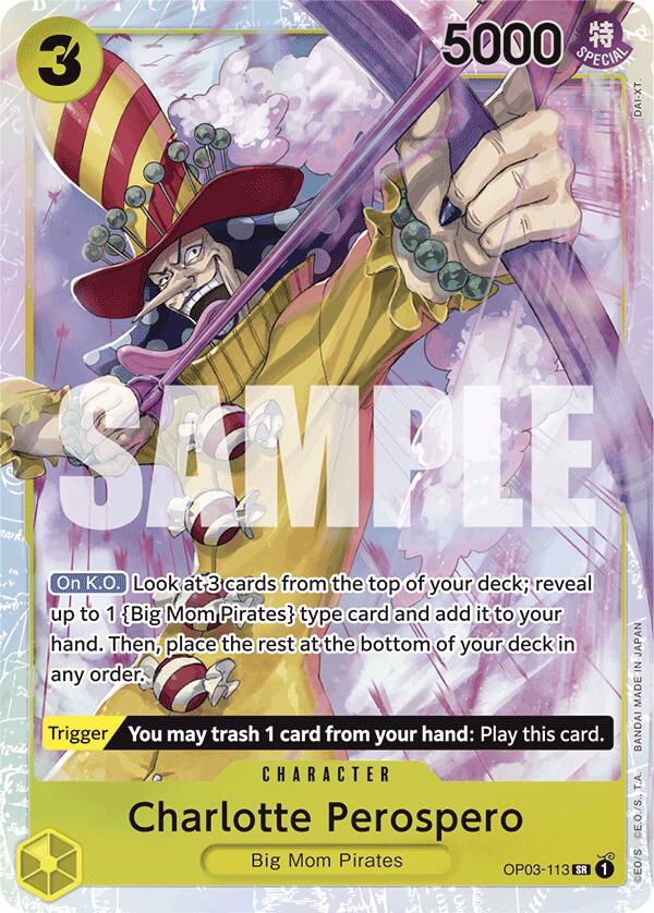 Charlotte Perospero (Reprint) [Premium Booster -The Best-] | Galaxy Games LLC