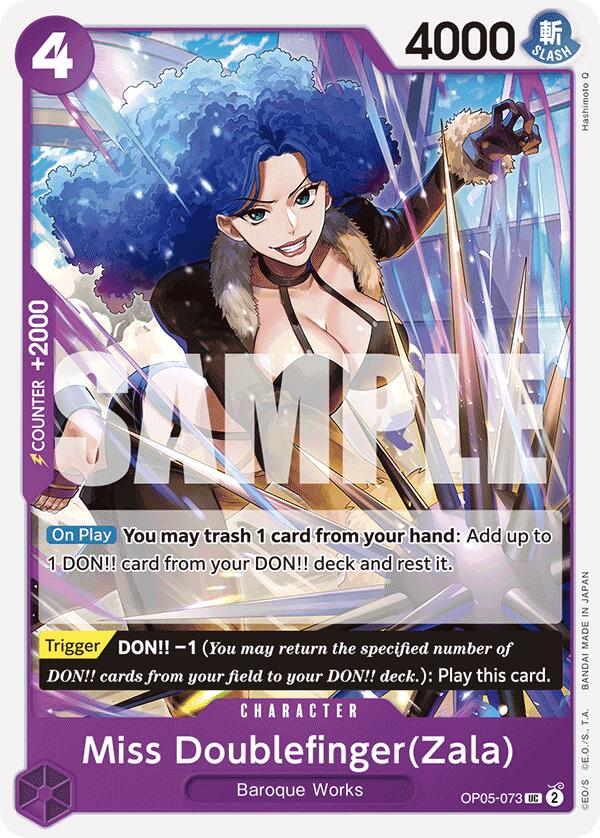 Miss Doublefinger(Zala) (Reprint) [Premium Booster -The Best-] | Galaxy Games LLC