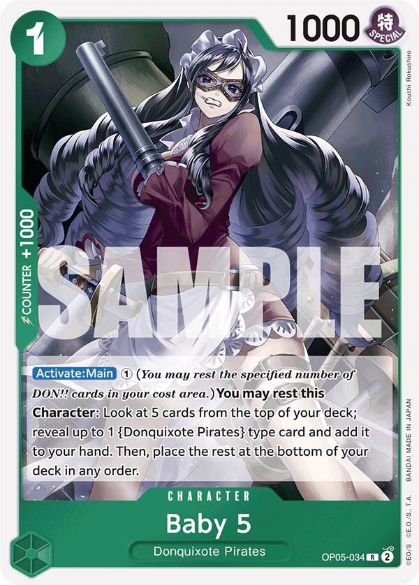 Baby 5 (OP05-034) (Reprint) [Premium Booster -The Best-] | Galaxy Games LLC