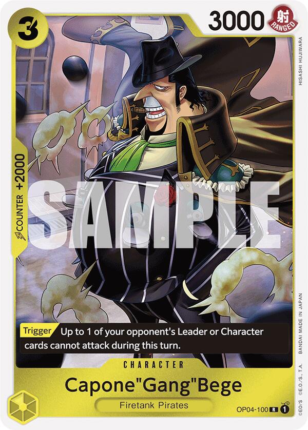 Capone"Gang"Bege (OP04-100) (Reprint) [Premium Booster -The Best-] | Galaxy Games LLC