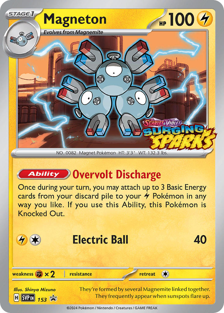 Magneton (153) [Scarlet & Violet: Black Star Promos] | Galaxy Games LLC