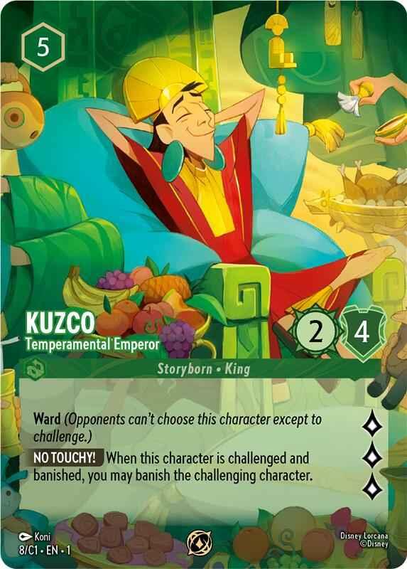 Kuzco - Temperamental Emperor (8) [Promo Cards] | Galaxy Games LLC