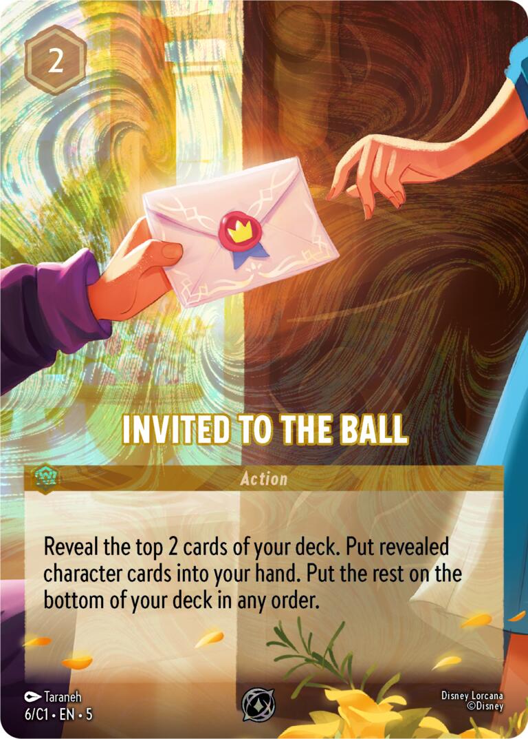 Invited to the Ball (6) [Promo Cards] | Galaxy Games LLC