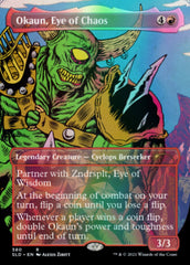 Okaun, Eye of Chaos // Okaun, Eye of Chaos (Borderless) [Secret Lair Drop Series] | Galaxy Games LLC