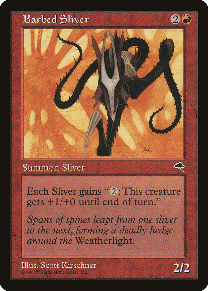 Barbed Sliver [Tempest] | Galaxy Games LLC