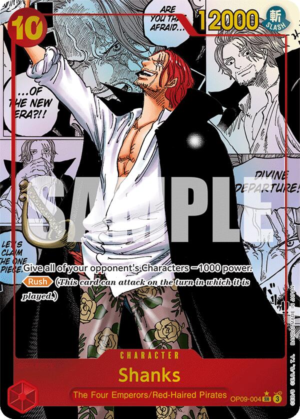 Shanks (Manga Parallel) [Emperors in the New World] | Galaxy Games LLC
