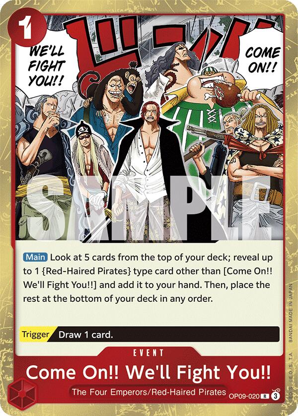 Come On!! We'll Fight You!! [Emperors in the New World] | Galaxy Games LLC