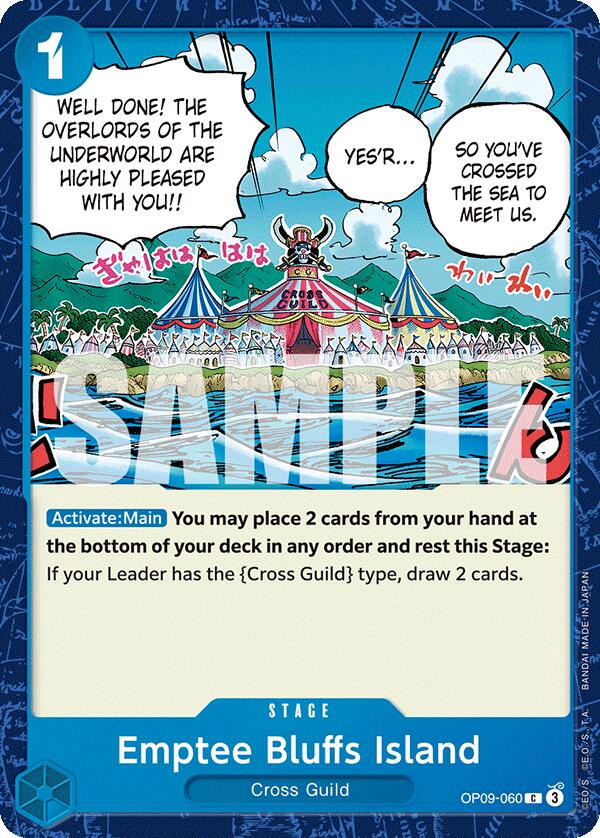 Emptee Bluffs Island [Emperors in the New World] | Galaxy Games LLC