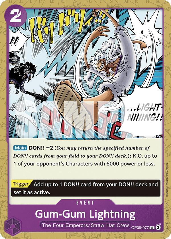 Gum-Gum Lightning [Emperors in the New World] | Galaxy Games LLC