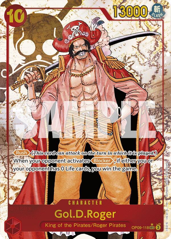 Gol.D.Roger (Alternate Art) [Emperors in the New World] | Galaxy Games LLC