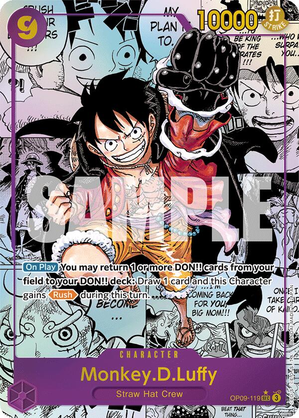 Monkey.D.Luffy (Manga Parallel) [Emperors in the New World] | Galaxy Games LLC