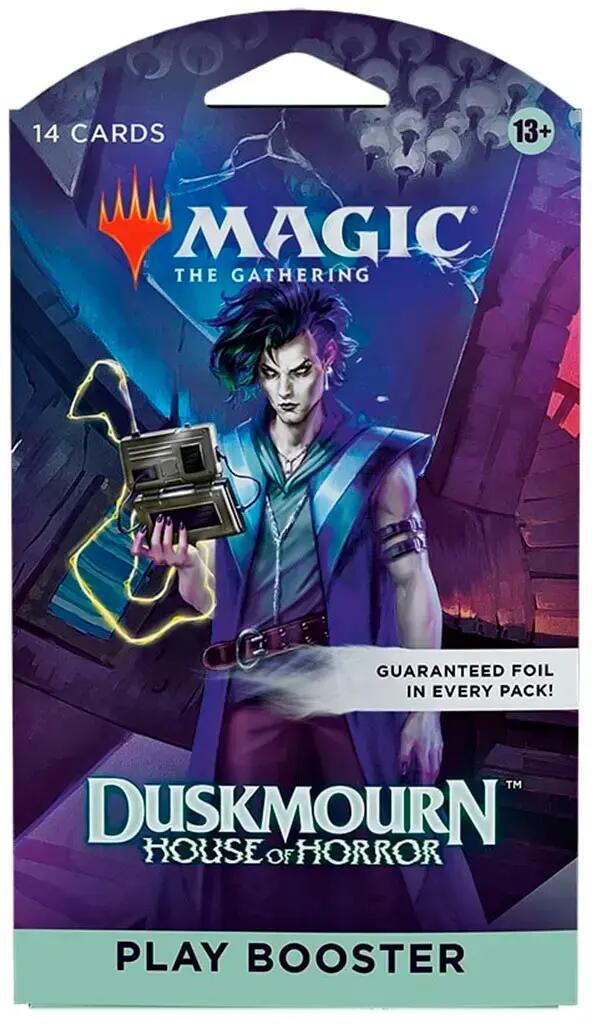 Duskmourn: House of Horror - Sleeved Play Booster Pack | Galaxy Games LLC