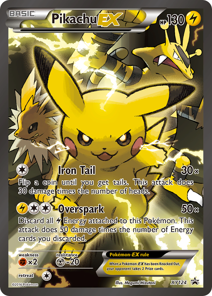 Pikachu EX (XY124) [XY: Black Star Promos] | Galaxy Games LLC