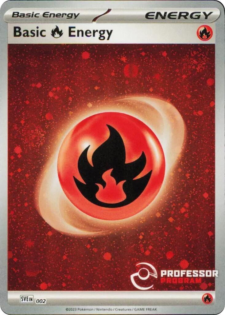 Fire Energy (002) (2023) [Professor Program Promos] | Galaxy Games LLC