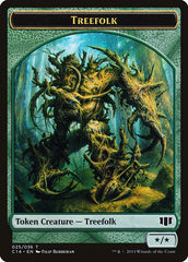 Treefolk // Wolf Double-Sided Token [Commander 2014 Tokens] | Galaxy Games LLC