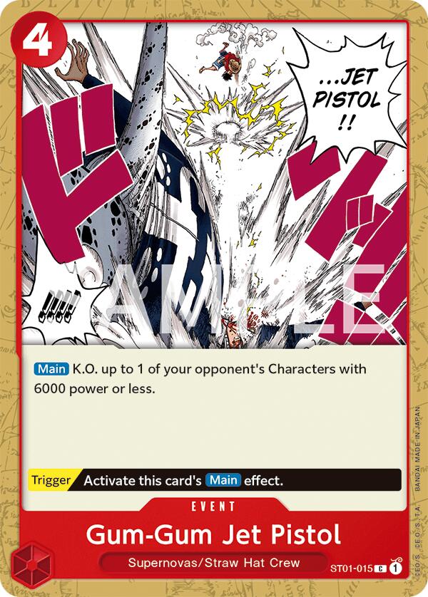 Gum-Gum Jet Pistol [Revision Pack Cards] | Galaxy Games LLC