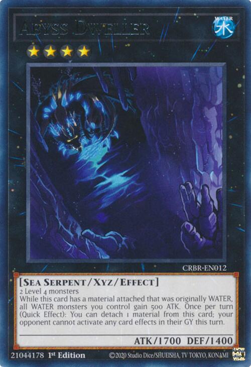 Abyss Dweller [CRBR-EN012] Rare | Galaxy Games LLC