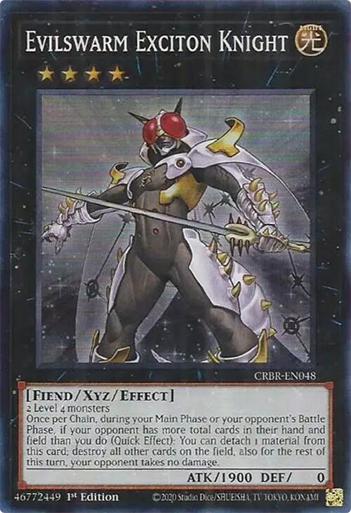 Evilswarm Exciton Knight (SR) [CRBR-EN048] Super Rare | Galaxy Games LLC