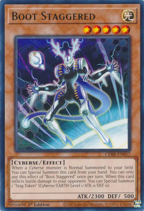 Boot Staggered [CRBR-EN057] Rare | Galaxy Games LLC