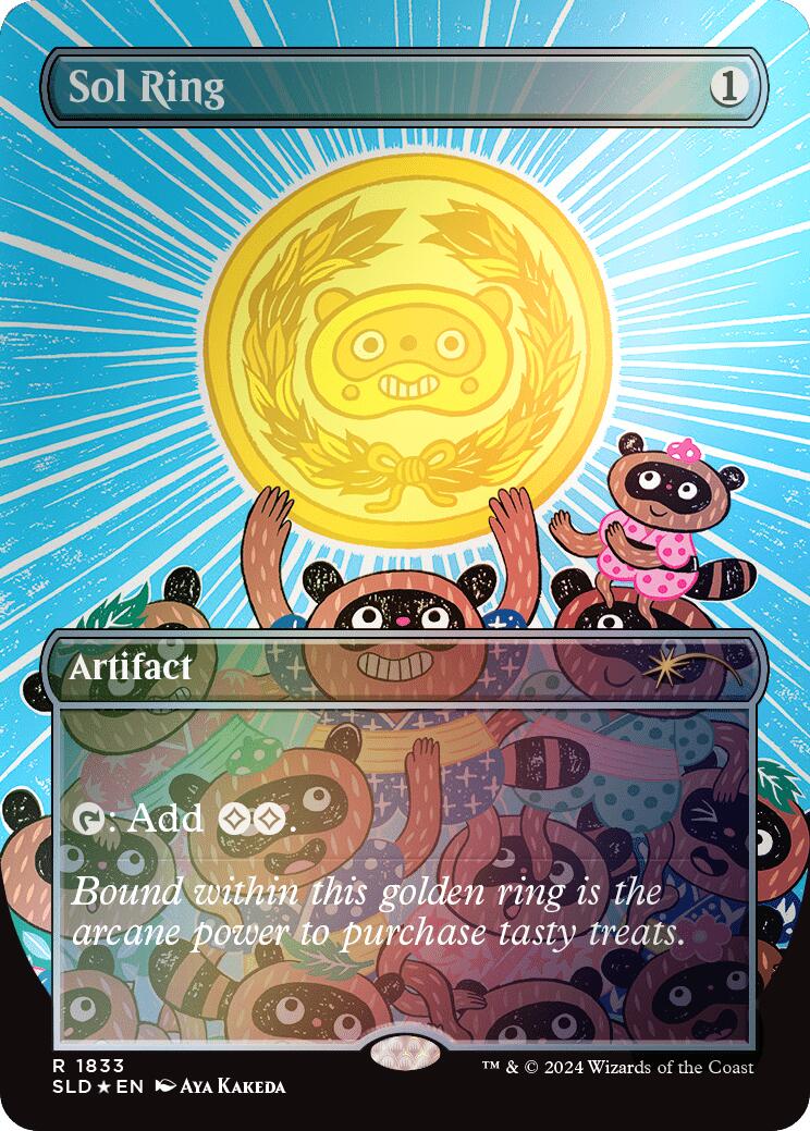 Sol Ring (1833) (Rainbow Foil) [Secret Lair Drop Series] | Galaxy Games LLC