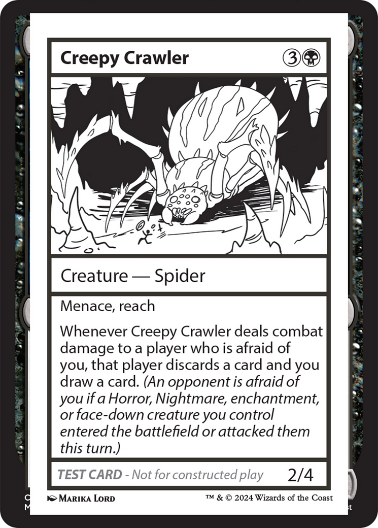 Creepy Crawler [Mystery Booster 2 Playtest Cards] | Galaxy Games LLC