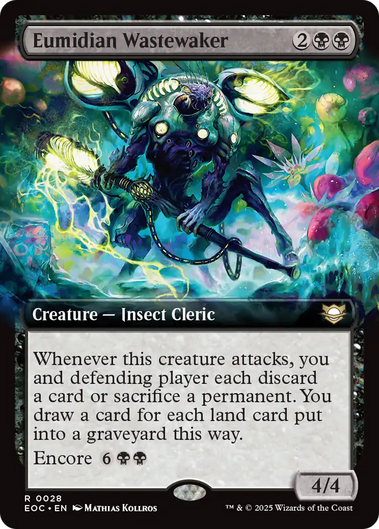 Eumidian Wastewaker (Extended Art) [Edge of Eternities Commander] | Galaxy Games LLC