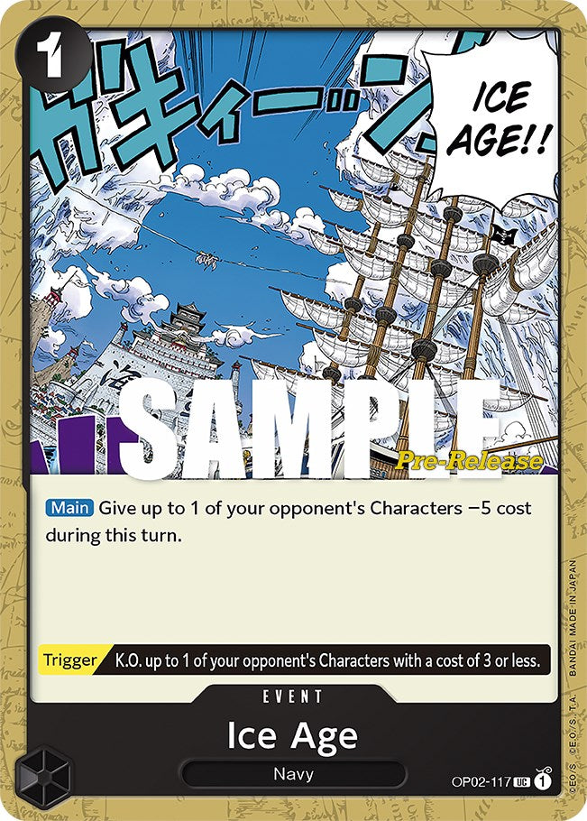 Ice Age [Paramount War Pre-Release Cards] | Galaxy Games LLC