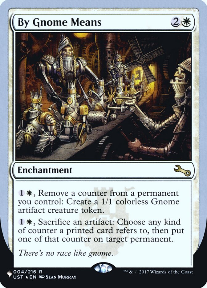 By Gnome Means (Unfinity Foil Edition) [The List] | Galaxy Games LLC