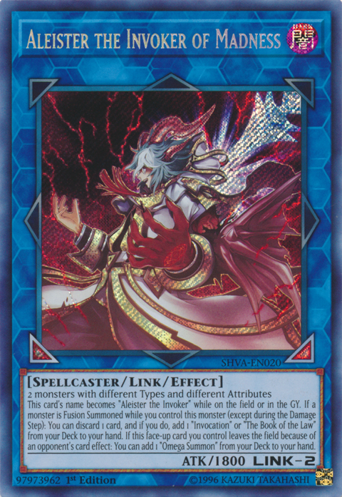 Aleister the Invoker of Madness [SHVA-EN020] Secret Rare | Galaxy Games LLC