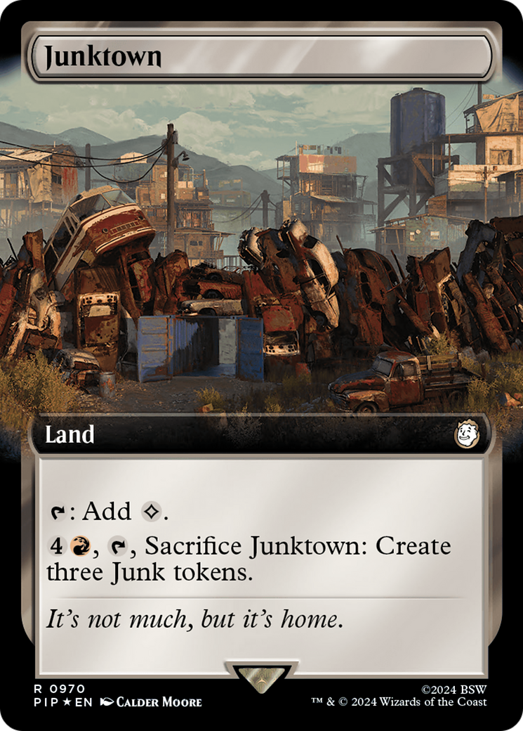 Junktown (Extended Art) (Surge Foil) [Fallout] | Galaxy Games LLC