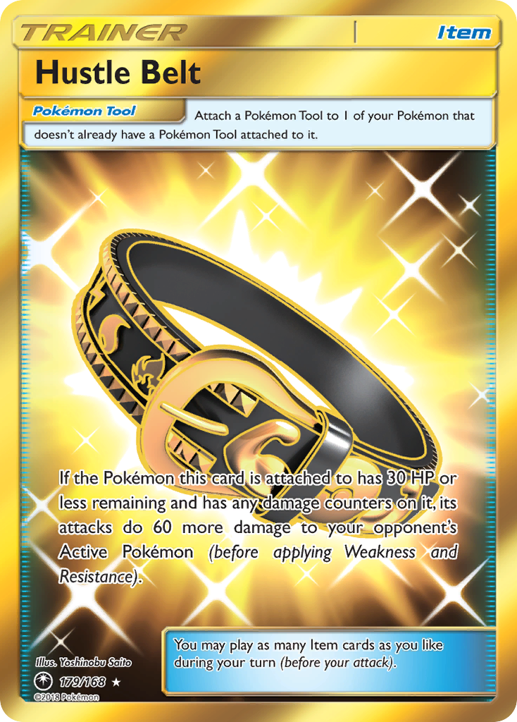 Hustle Belt (179/168) [Sun & Moon: Celestial Storm] | Galaxy Games LLC