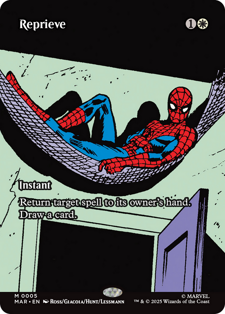 Reprieve (Borderless) [Marvel's Spider-Man: Eternal-Legal] | Galaxy Games LLC