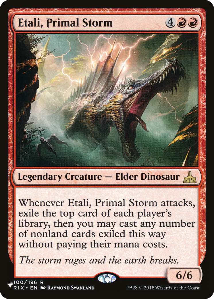 Etali, Primal Storm [The List] | Galaxy Games LLC