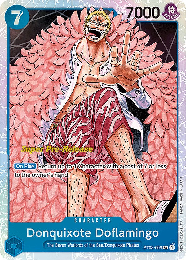 Donquixote Doflamingo [Super Pre-Release Starter Deck: The Seven Warlords of the Sea] | Galaxy Games LLC