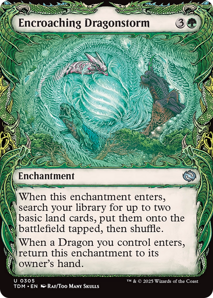 Encroaching Dragonstorm (Showcase) [Tarkir: Dragonstorm] | Galaxy Games LLC