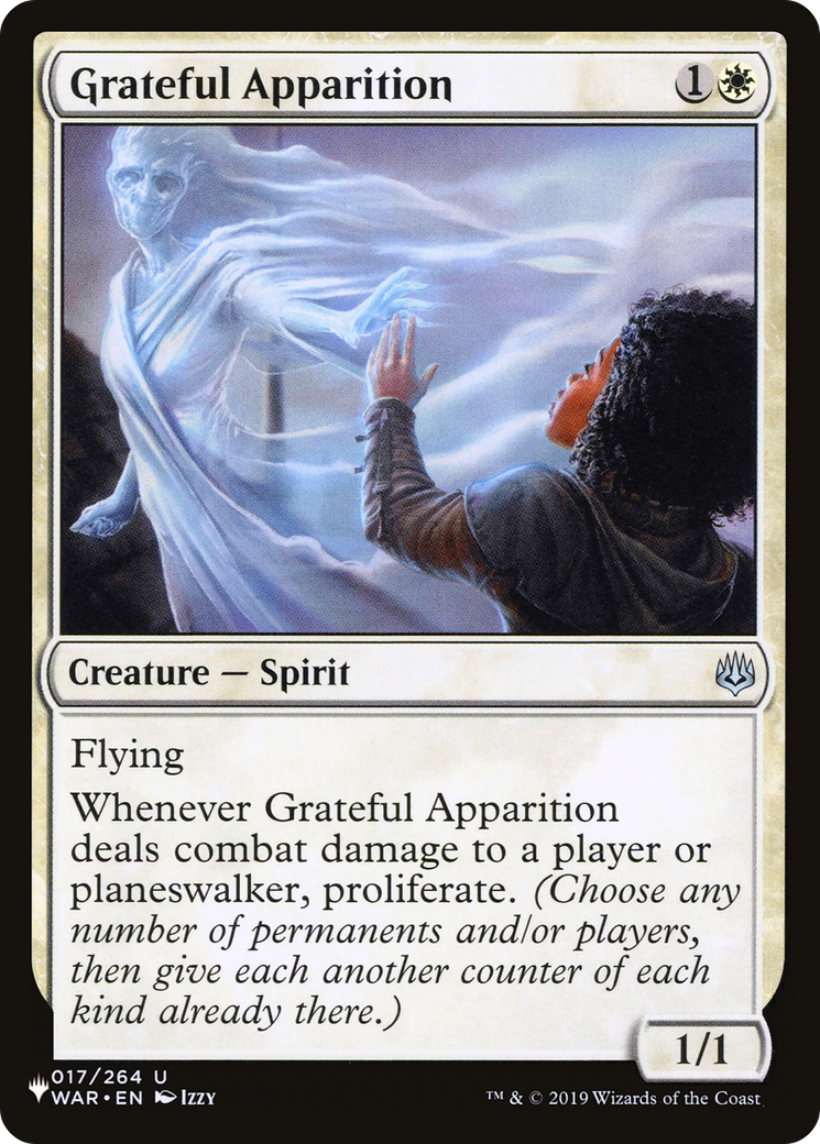 Grateful Apparition [The List] | Galaxy Games LLC