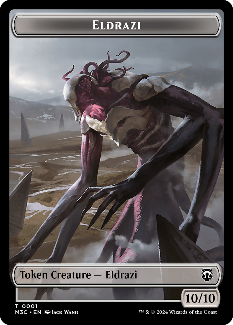 Eldrazi // Spirit Double-Sided Token [Modern Horizons 3 Commander Tokens] | Galaxy Games LLC