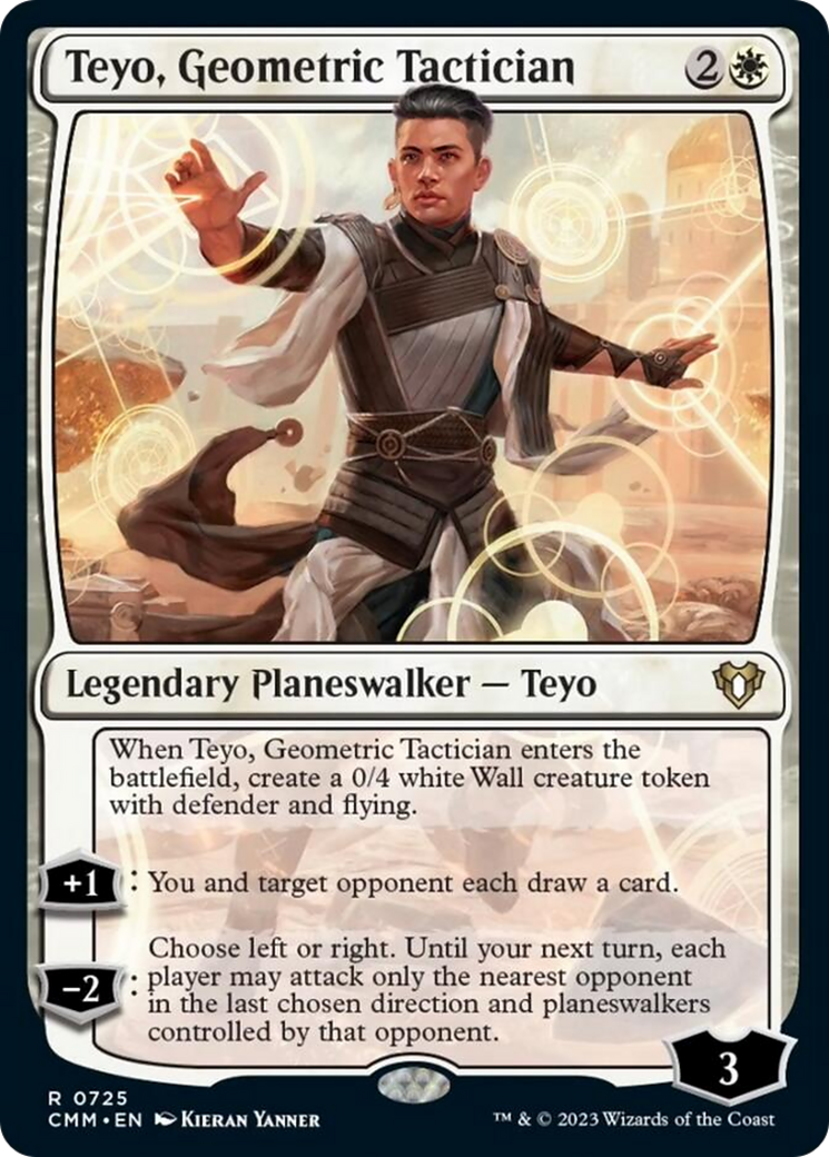 Teyo, Geometric Tactician [Commander Masters] | Galaxy Games LLC