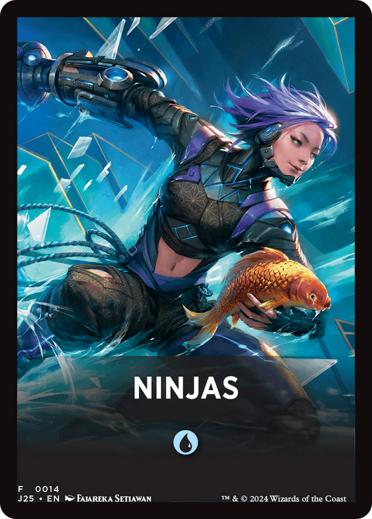 Ninjas Theme Card [Foundations Jumpstart Front Cards] | Galaxy Games LLC