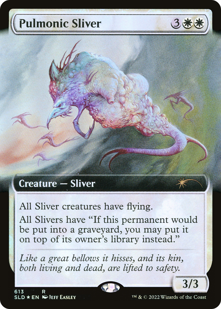 Pulmonic Sliver (Extended Art) [Secret Lair Drop Promos] | Galaxy Games LLC