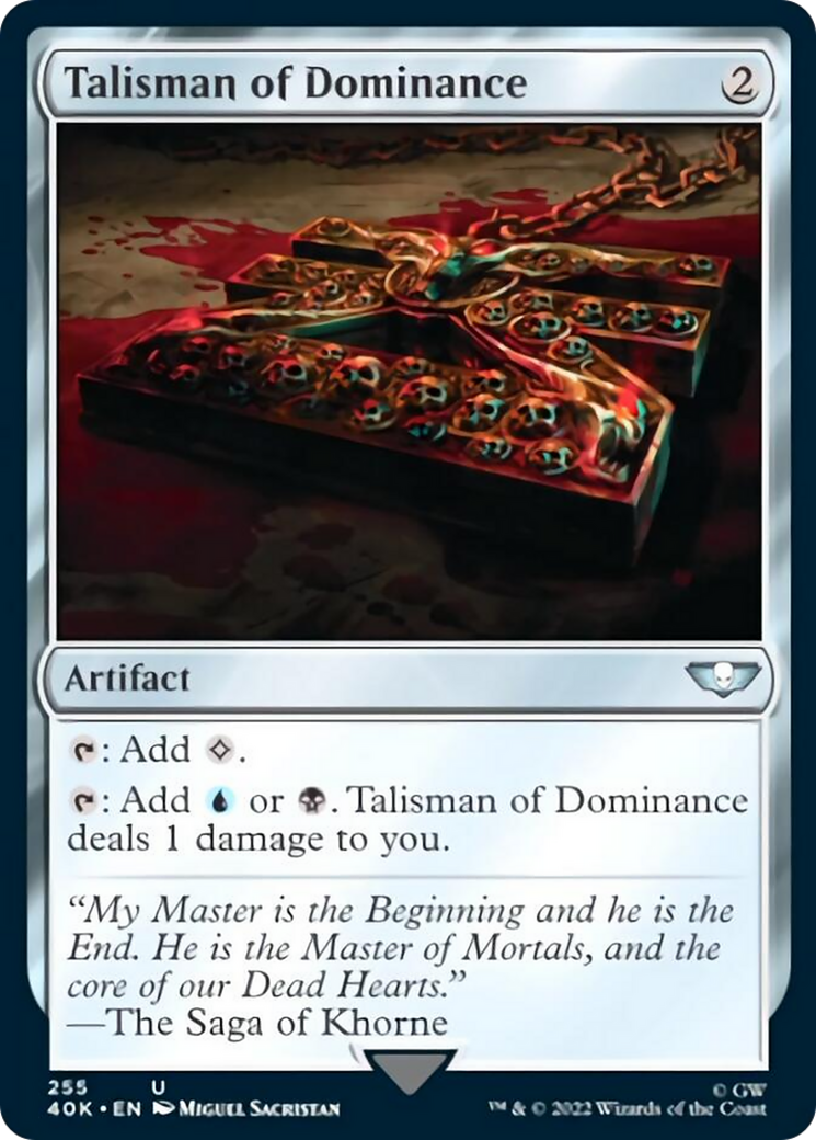 Talisman of Dominance (255) (Surge Foil) [Warhammer 40,000] | Galaxy Games LLC