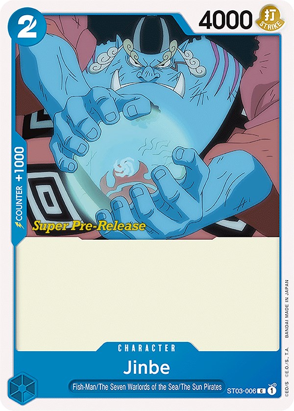 Jinbe [Super Pre-Release Starter Deck: The Seven Warlords of the Sea] | Galaxy Games LLC