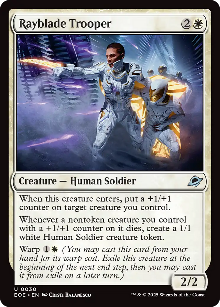 Rayblade Trooper [Edge of Eternities] | Galaxy Games LLC