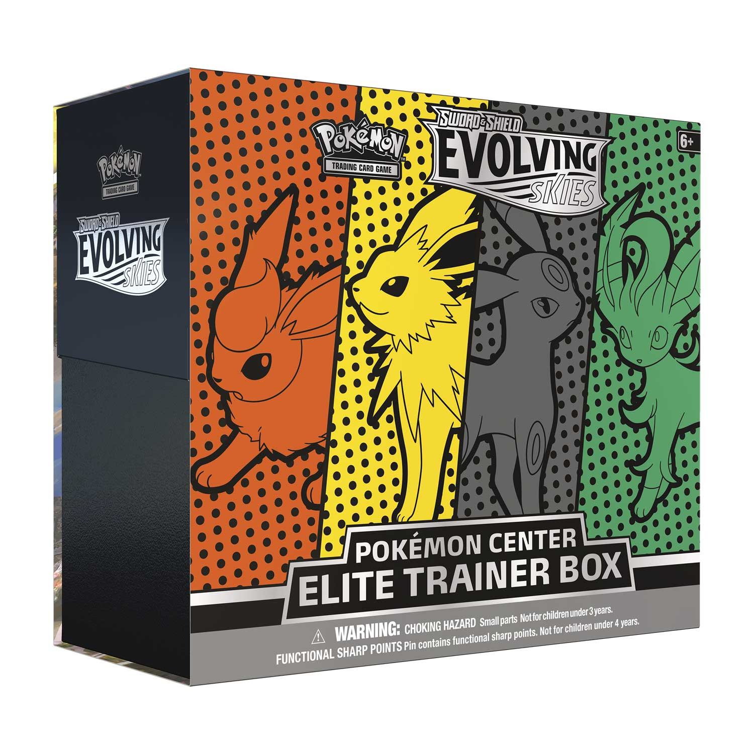 Sword & Shield: Evolving Skies - Elite Trainer Box (Flareon/Jolteon/Umbreon/Leafeon) (Pokemon Center Exclusive) | Galaxy Games LLC
