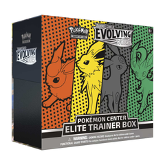 Sword & Shield: Evolving Skies - Elite Trainer Box (Flareon/Jolteon/Umbreon/Leafeon) (Pokemon Center Exclusive) | Galaxy Games LLC